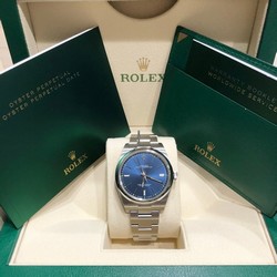 Rolex Oyster Perpetual 39 Mens watch Unisex Steel Automatic 114300-0003