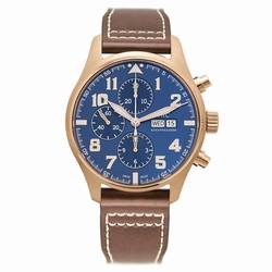 IWC Pilot Chronograph Mens watch Unisex Automatic Red gold IW377721