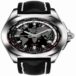 Breitling Galactic Unitime Mens watch Unisex Automatic Steel WB3510U4 BD94 435X