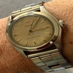 Rolex Oyster Precision Mens watch Unisex Steel Manual winding 6082