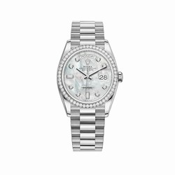Rolex Day-Date 36 White gold Automatic 128349 RBR