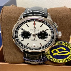 Breitling Mens watch Unisex Automatic Steel AB0118221G1P2