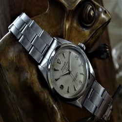 Rolex Oyster Perpetual 34 Mens watch Unisex Steel Automatic 6580
