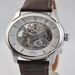 Oris Artelier Skeleton Mens watch Unisex Automatic Steel 01 734 7670 4051-07 5 21 70FC