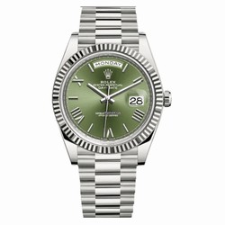 Rolex Day-Date 40 Mens watch Unisex White gold Automatic 228239