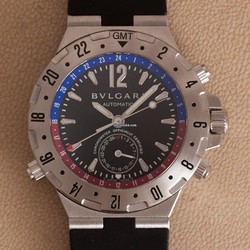 Bulgari Diagono Mens watch Unisex Automatic Steel GMT 40 S