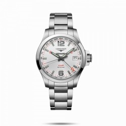 Longines Conquest Mens watch Unisex Quartz Steel L3.718.4.76.6