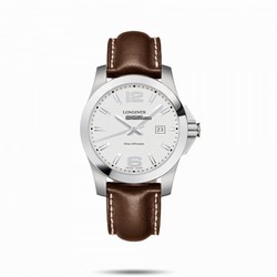 Longines Conquest Mens watch Unisex Quartz Steel L3.759.4.76.5
