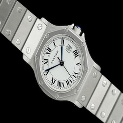 Cartier Santos Mens watch Unisex Automatic Steel 8241