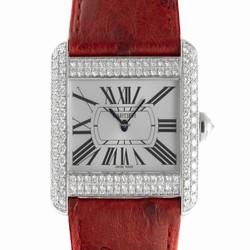 Cartier Tank Divan Womens watch Quartz White gold 2614