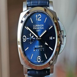 Panerai Luminor 1950 10 Days GMT Manual winding Steel PAM 986