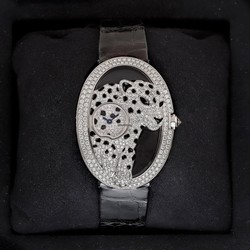 Cartier Panthere Womens watch Manual winding White gold hpi00656