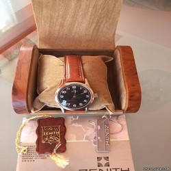 Zenith Pilot Mens watch Unisex Manual winding Steel 010270180