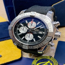Breitling Super Avenger II Mens watch Unisex Automatic Steel A13371