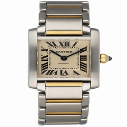 Cartier Tank Francaise Womens watch Quartz Steel 2300