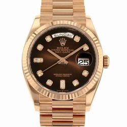 Rolex Day-Date 36 Mens watch Unisex Rose gold Automatic 128235A