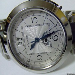 Cartier Pasha Mens watch Unisex Automatic Steel W31093M7