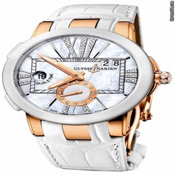 Ulysse Nardin Executive Dual Time Lady Womens watch Automatic Rose gold 246-10-391