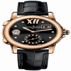 Ulysse Nardin Dual Time Womens watch Automatic Rose gold 3346-222 30-02