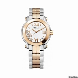 Chopard Happy Sport Womens watch Quartz Gold Steel 278488-9001